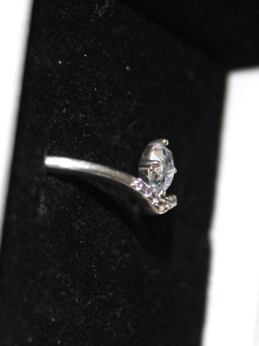 Pandora Sterling Silver Classic Wishbone Ring Size 8.5 - Picture 3 of 7